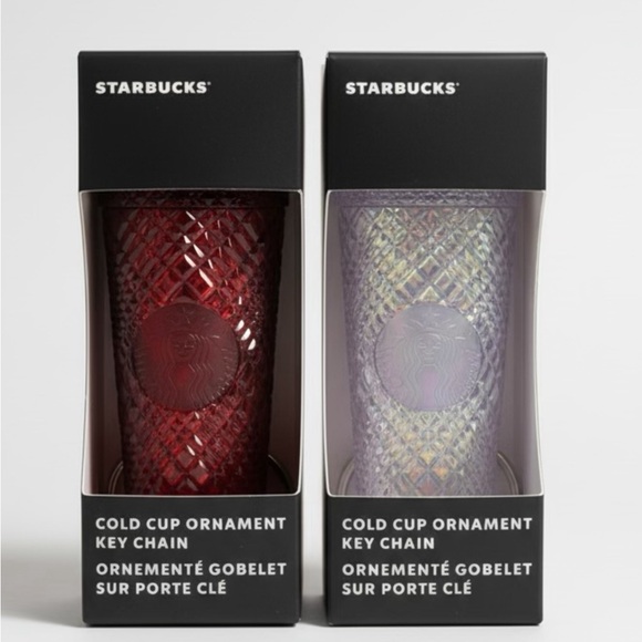 Starbucks Other - 2022 Starbucks, holiday ornaments Berry and Silver